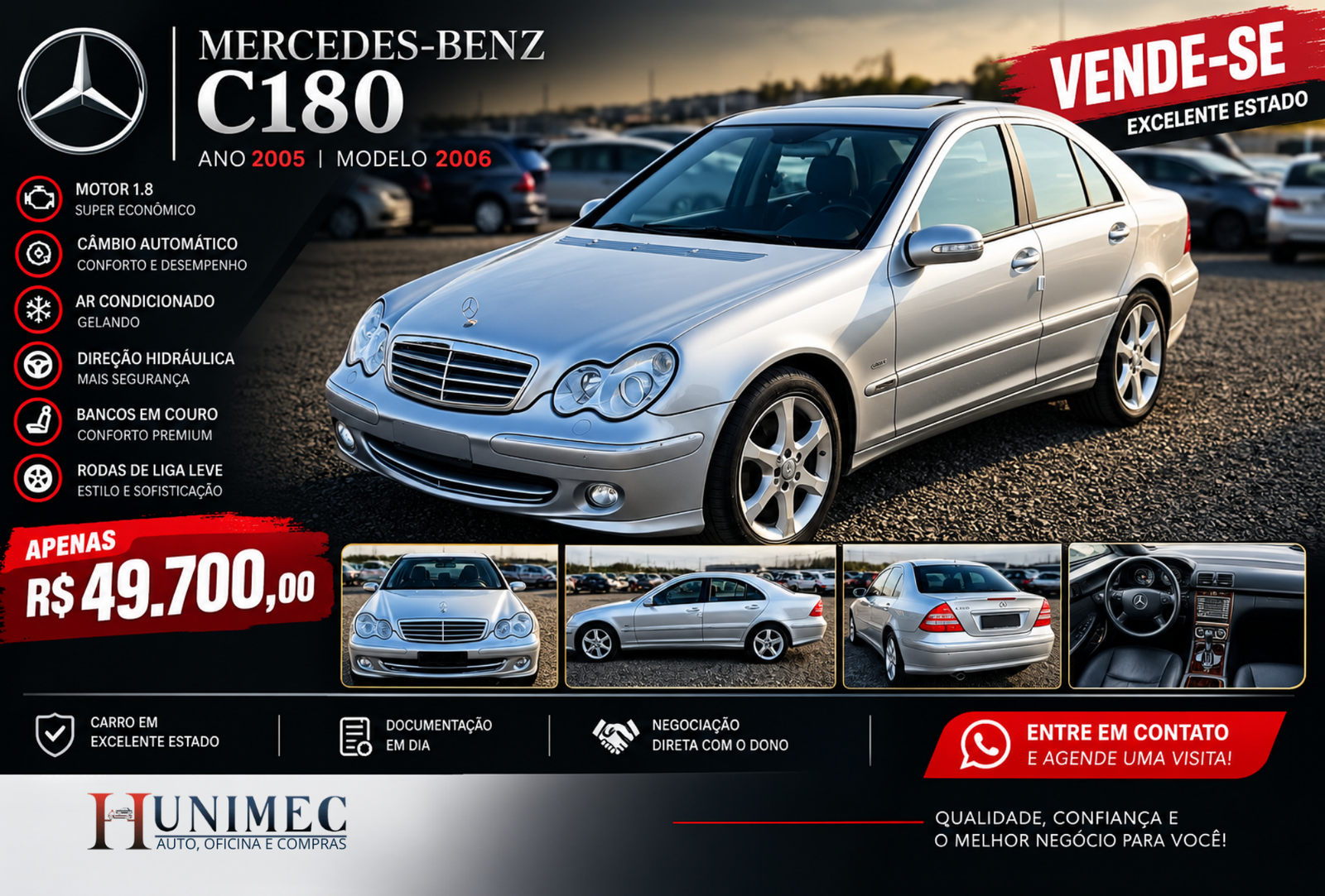 Mercedes-Benz C180 Kompressor 2005/2006