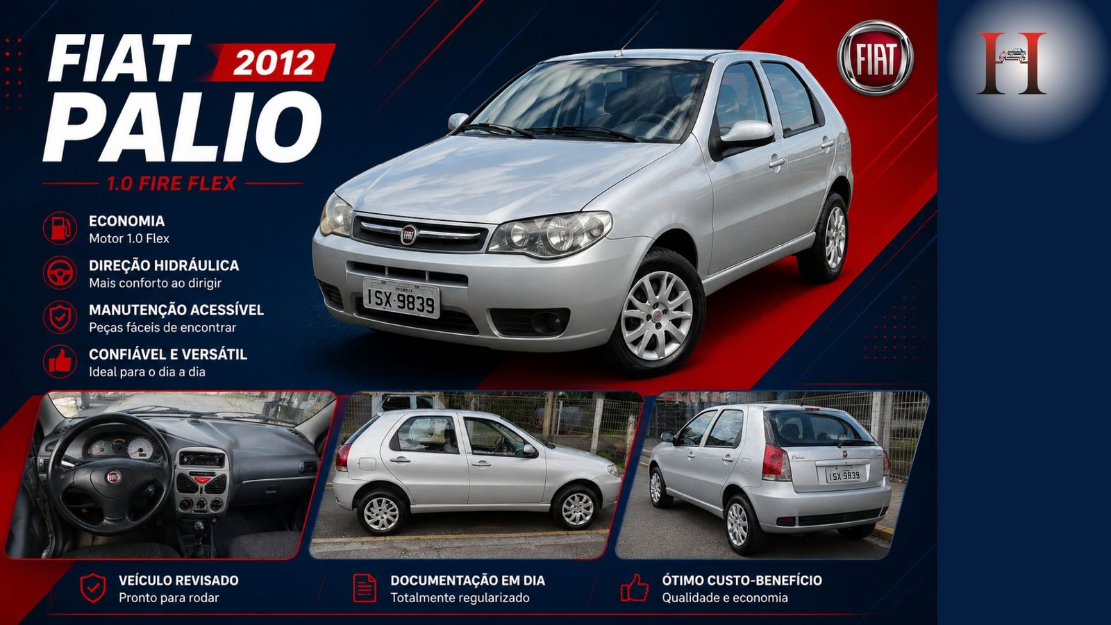 Fiat Palio 2012 R$30.000,00
