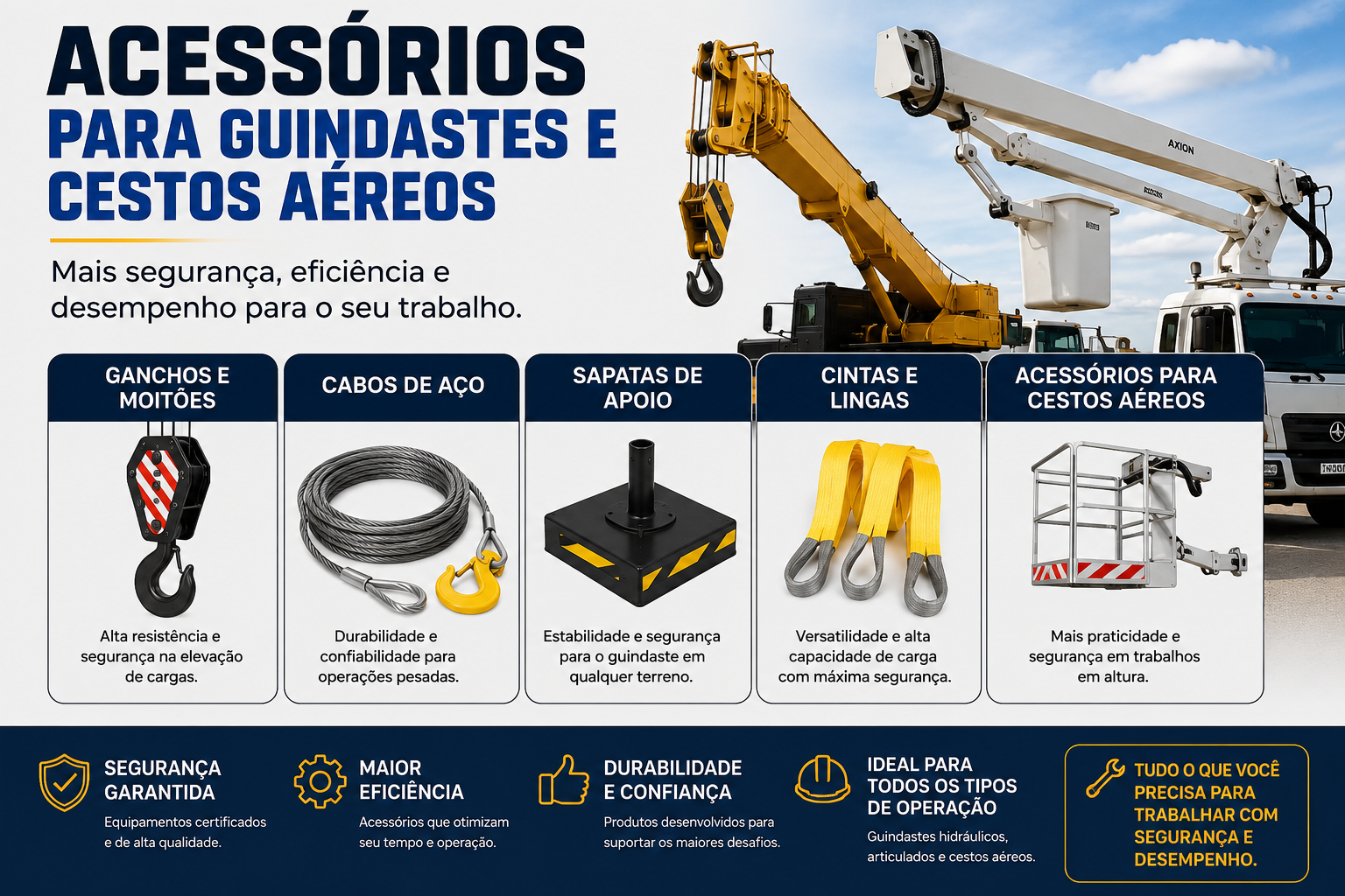 Acess�rios para Guindastes