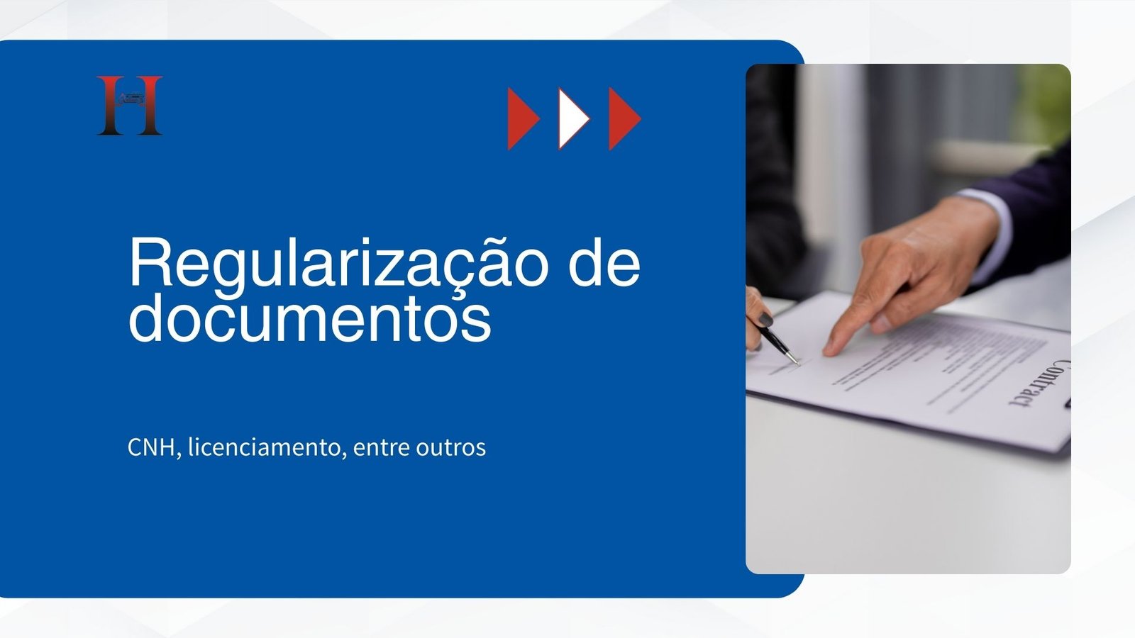 Regulariza��o de documentos