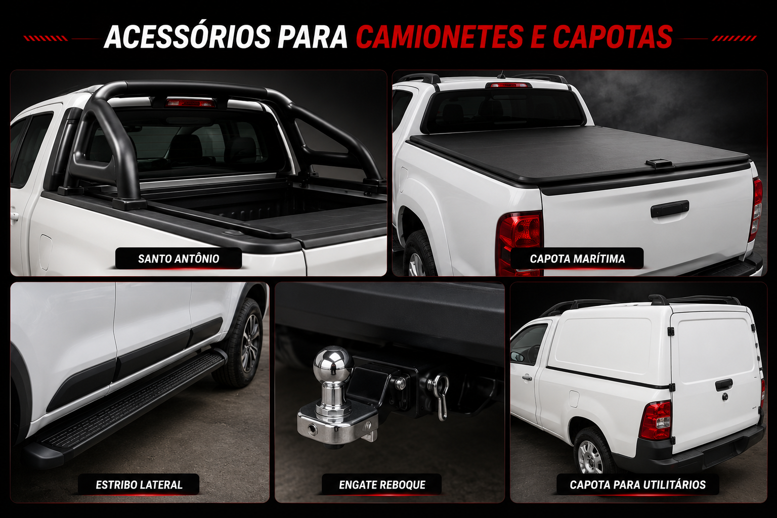 Acess�rios e Capotas